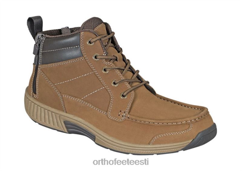 mehed Orthofeet ranger tõmblukk pruun saapad ZBF04156