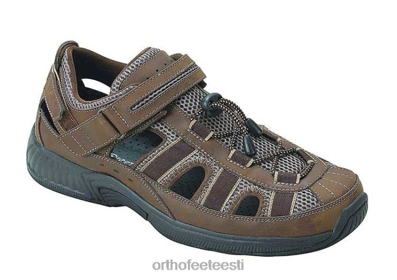 mehed Orthofeet Clearwater kannarihm pruun sandaalid ZBF04125