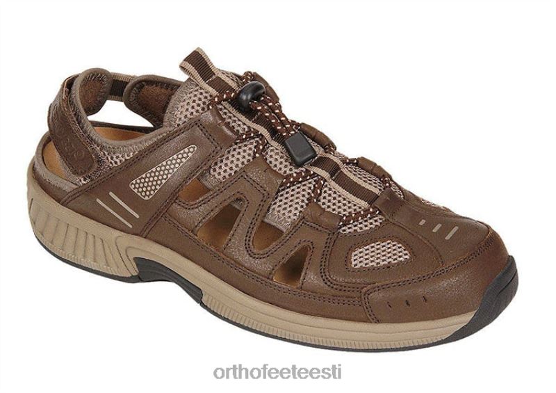 mehed Orthofeet alpine kannarihm pruun sandaalid ZBF04124