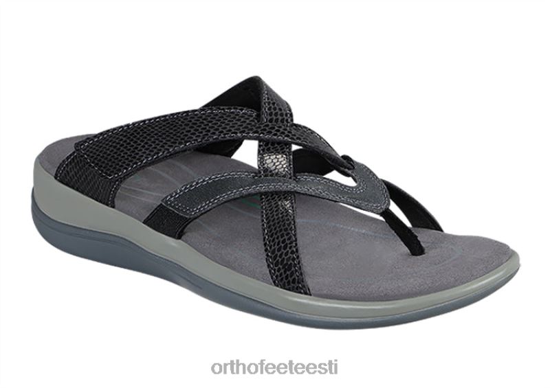 naised Orthofeet clio must sandaalid ZBF0430