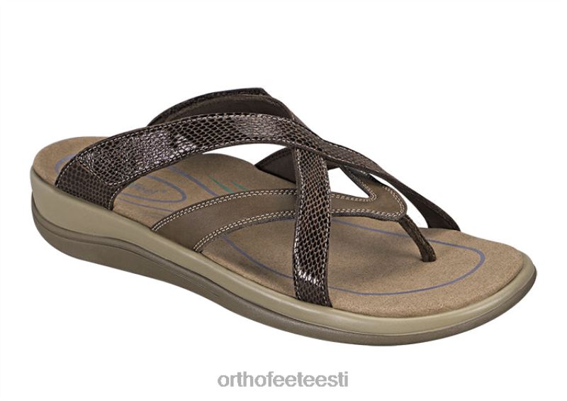 naised Orthofeet clio pruun sandaalid ZBF0429