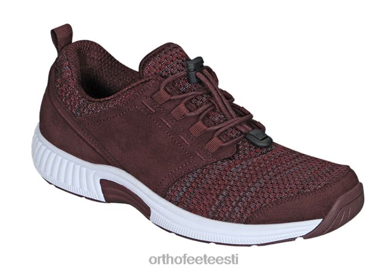 naised Orthofeet frantsiis lipsuvaba kastanipunane tossud ZBF0458