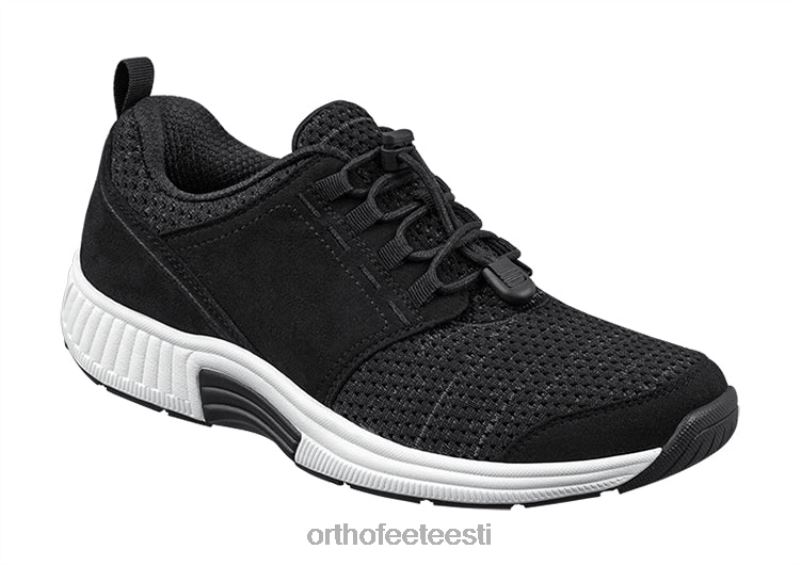 naised Orthofeet frantsiis lipsuvaba must tossud ZBF0455